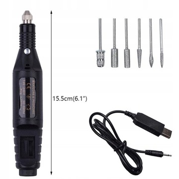 ЭЛЕКТРИЧЕСКАЯ ПИЛОЧКА ДЛЯ НОГТЕЙ ПОРТАТИВНЫЙ МАНИКЮР