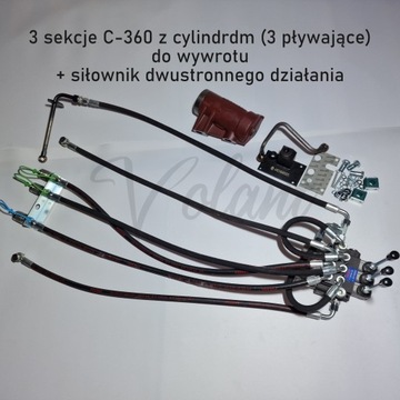 ROZDZIELACZ 3 SEKCJE C-360 ZEWNĘTRZNY KIPROWANIA