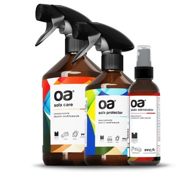 Набор для ОЧИСТКИ ПРОПИТКИ И ОКРАШИВАНИЯ тканевой обивки ОА