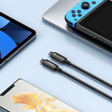 Kabel ładujący do danych szybki USB-C/USB-C Baseus