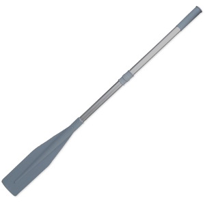 Wiosło pontonowe aluminiowe szare 144,5 cm