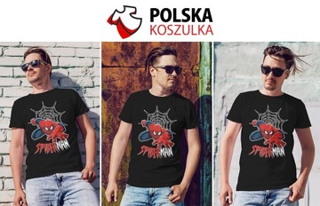 KOSZULKA T-SHIRT SPIDER-MAN XL JAKOŚĆ