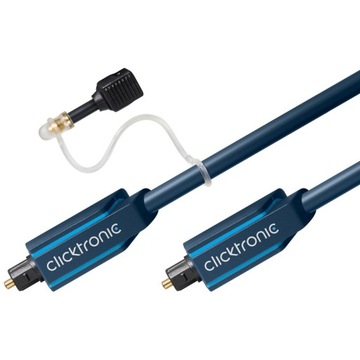 Оптический кабель CLICKTRONIC Toslink + реклама. Джек 3м ПРО