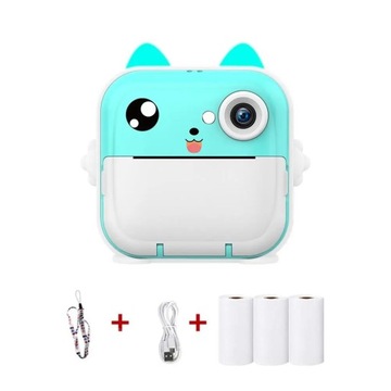 МИНИ-ПРИНТЕР DRUKUŚ МГНОВЕННАЯ ТЕРМОФОТОКАМЕРА 13 РОЛИКОВ