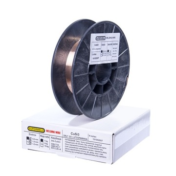 Drut do lutospawania CuSi3 0.8mm 1kg SUPERWELD