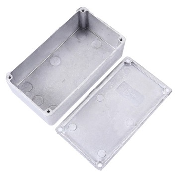 Aluminiowe pudełko z efektem Mini obudowa pedału gitary basowej