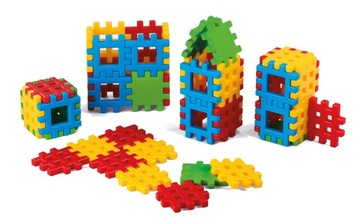 MARIOINEX CONSTRUCTION БЛОКИ ВАФЛИ 48 ЭЛЕМЕНТОВ 90026