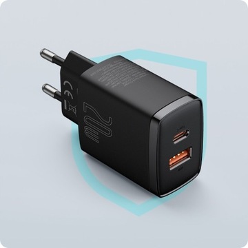 Quick Baseus Charger для телефона USB-C USB 20W PD.