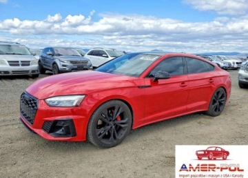 Audi A5 B10 2024 Audi S5 Sportback 2024r., 3.0L TFSI, Quattro, Prestige 3.0 Benzyna 349KM