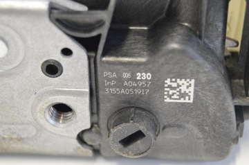 PEUGEOT 5008 1.6 HDI 2015 LHD PŘEDNÍ PRAVÉ DVEŘE ZÁMEK