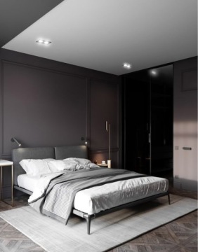 MOVABLE галогенный светильник квадратный + комплект светодиодов GU10 1,5 Вт