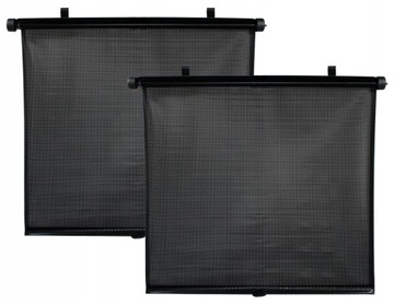 АВТОМОБИЛЬНЫЕ ШТОРЫ СОЛНЦЕЗАЩИТНЫЕ КОЗЫРЬКИ 2 ШТ.