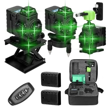 POZIOMICA LASEROWA z 16 LINIAMI PIONOWA LINIA 360 4D