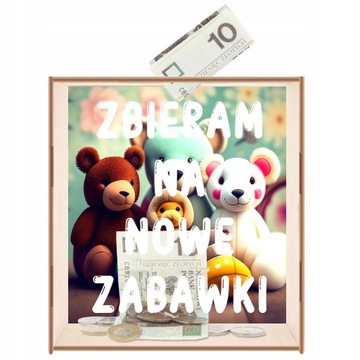 SKARBONKA NA DZIEŃ DZIECKA TWÓJ TEKST ZDJĘCIE