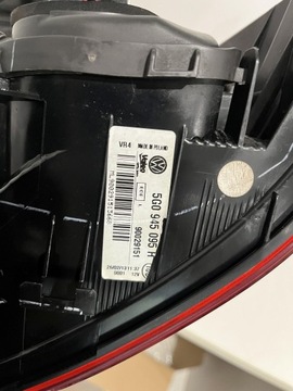 VW GOLF VII 5G0 КОМПЛЕКТ ЛАМП ЗАДНИЙ ЛЕВЫЙ ПРАВЫЙ
