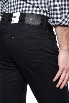 Męskie spodnie jeansowe dopasowane Lee RIDER W32 L30