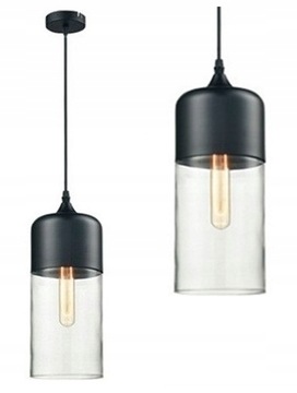 LAMPA WISZĄCA KULA SZKLANA ZENIT B LOFT TUBA SZKŁO