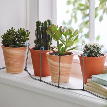 СОЛНЕЧНАЯ САДОВАЯ СИСТЕМА КАПЕЛЬНОГО ОРОШЕНИЯ 15 М АВТОМАТИЧЕСКАЯ для 15 растений