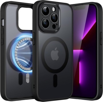 ЧЕХОЛ ДЛЯ IPHONE 15 МАТОВЫЙ КОРПУС MAGSAFE + СТЕКЛО 9H