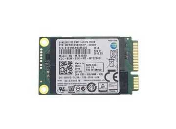 Dysk Samsung sandisk x300 hynix mSATA 256GB do Dell