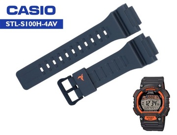 Pasek CASIO STL-S100H-4AV grafitowy oryginalny