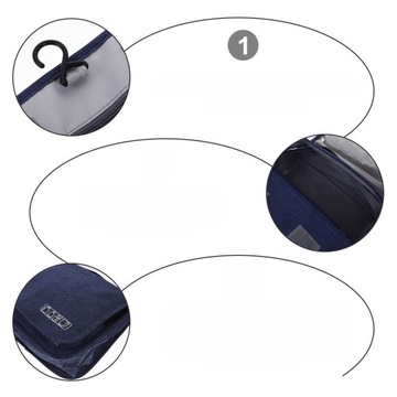 МУЖСКАЯ ДОРОЖНАЯ КОСМЕТИЧЕСКАЯ СУМКА