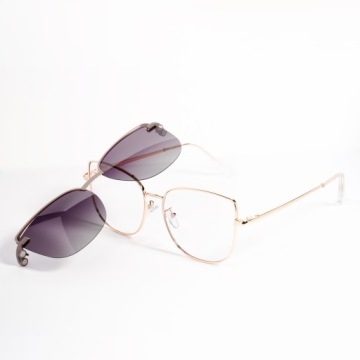 ПРОЗРАЧНЫЕ ОЧКИ С УФ-ПОЛЯРИЗАЦИОННОЙ НАКЛАДКОЙ