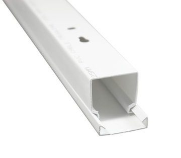 ПОЛОСКА КАБЕЛЬНЫЙ КАНАЛ КРЫШКА ЛОТКА 16х16 2м БЕЛАЯ