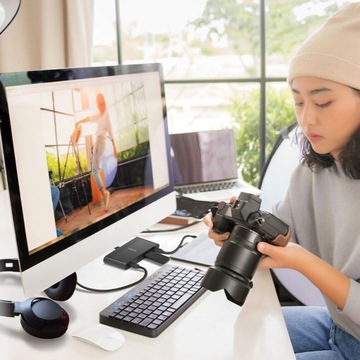 Компактный концентратор USB-C Belkin для ноутбука, AVC018 для 4 портов USB-C 3.2 Gen 2, 10 Гбит/с