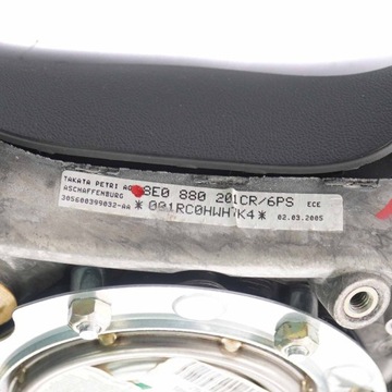 AUDI A3 8P ULOŽENÍ AIRBAG ŘIDIČE 8E0880201CR