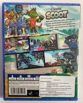CRAYOLA SCOOT / НОВИНКА / СКУТЕРЫ / ИГРА ДЛЯ PS4 и PS5