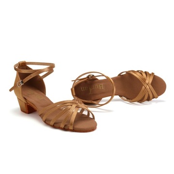 BUTY DO TAŃCA SALSA KIZOMBA BACHATA 3,5 CM NUDE 36