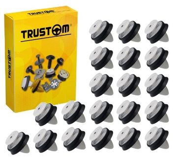 20x SPINKI KOŁEK TAPICERKI CITROEN C2 C3 C4 C5 RENAULT CLIO III PEUGEOT 407