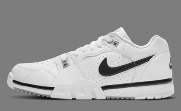 Buty Męskie NIKE CROSS TRAINER LOW CQ9182106 skórzane białe wygodne