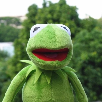 ПЛЮШЕВАЯ ИГРУШКА-НАСОС-ЛЯГУШКА KERMIT MASCOT 60 СМ