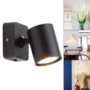 Kinkiet lampa LED do czytania ścienna GU10 6W