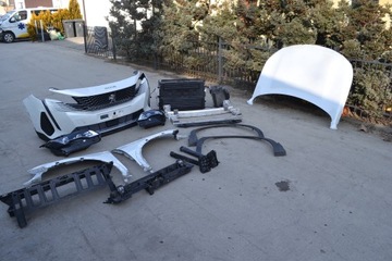PEUGEOT 3008 II 5008 II GT LIFT MASKA ZDERZAK CHŁODNICE PRZÓD KWED FULL LED