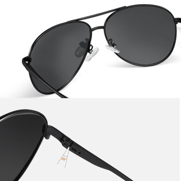 СВЕРХЛЕГКИЕ ПОЛЯРИЗОВАННЫЕ ОЧКИ UV400, ЧЕРНЫЕ ДЛЯ СПОРТА