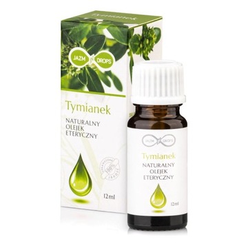 Olejek eteryczny tymiankowy JAZM IN DROPS 12 ml