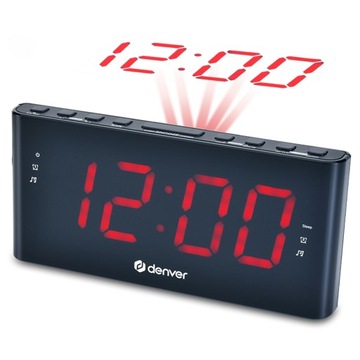 DENVER RADIOBUDZIK RADIO FM BUDZIK Z PROJEKTOREM