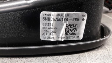 5NB857501BA ZRCÁTKO LEVÉ VOLKSWAGEN TIGUAN III 10PIN