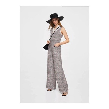 NK66 Kombinezon w Kratę MANGO Wide Leg r. XS