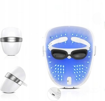 Семь цветов светодиодной фотонной маски для лица