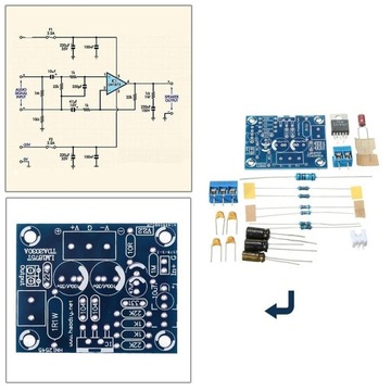 2xLM1875T Одноканальный стереозвук HIFI, 2 шт.