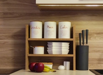 КУХОННАЯ ПОЛКА НАСТОЛЬНАЯ ПОЛКА МИЛА ДУБ ЛАНСЕЛОТ