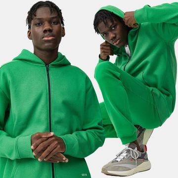 BLUZA MĘSKA DRESOWA 4F Z KAPTUREM ROZPINANA SPORT SS23M236