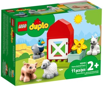 LEGO KLOCKI DUPLO ZWIERZĘTA GOSPODARSKIE 10949