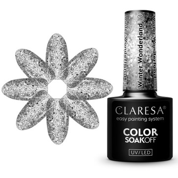 CLARESA LAKIER HYBRYDOWY WINTER WONDERLAND 10 DO PAZNOKCI - 5g