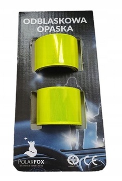 SAMOZACISKOWE OPASKI ODBLASKOWE PASKI 35CM - 2szt.
