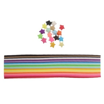 540 SZT. PASKÓW PAPIEROWYCH ORIGAMI GWIAZDY DEKORACYJNE